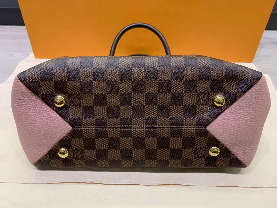 Louis Vuitton Brittany MM Medium Satchel Brown Damier Magnolia