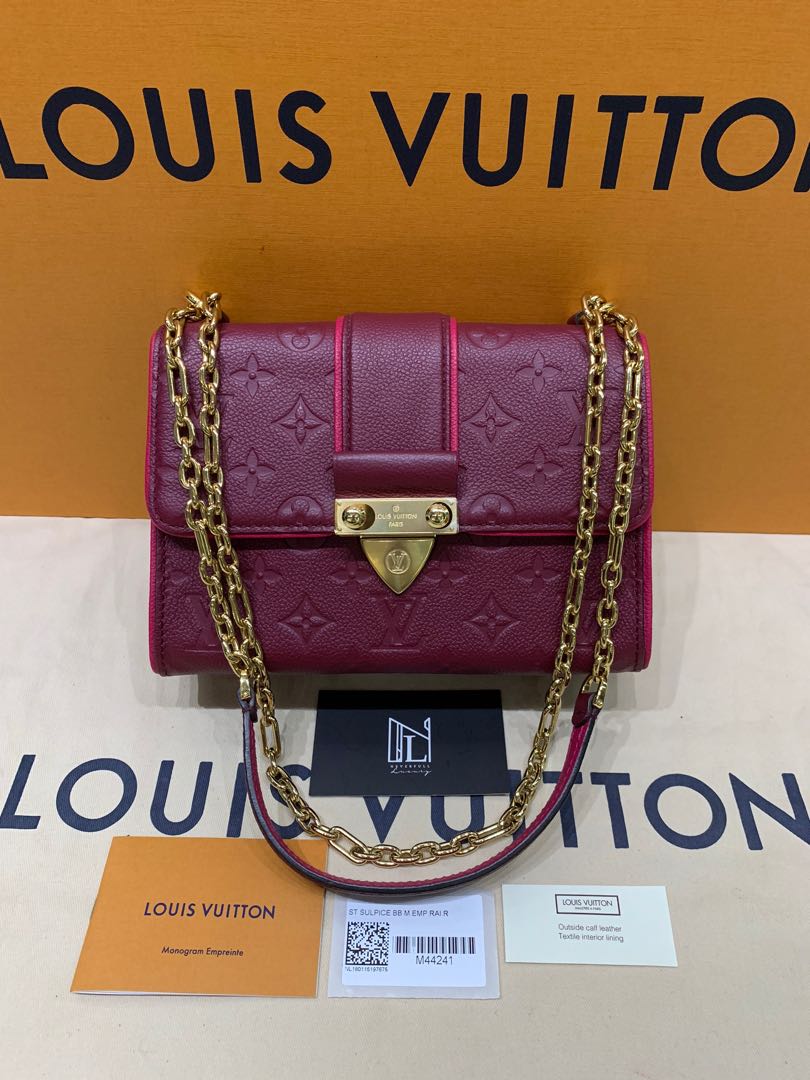 Louis Vuitton, Marine Rouge Empreinte Saint Sulpice