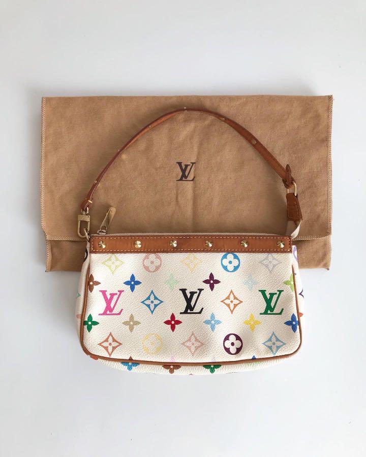 Louis Vuitton Murakami Rainbow Small Evening Top Handle Shoulder Pochette  Bag For Sale at 1stDibs