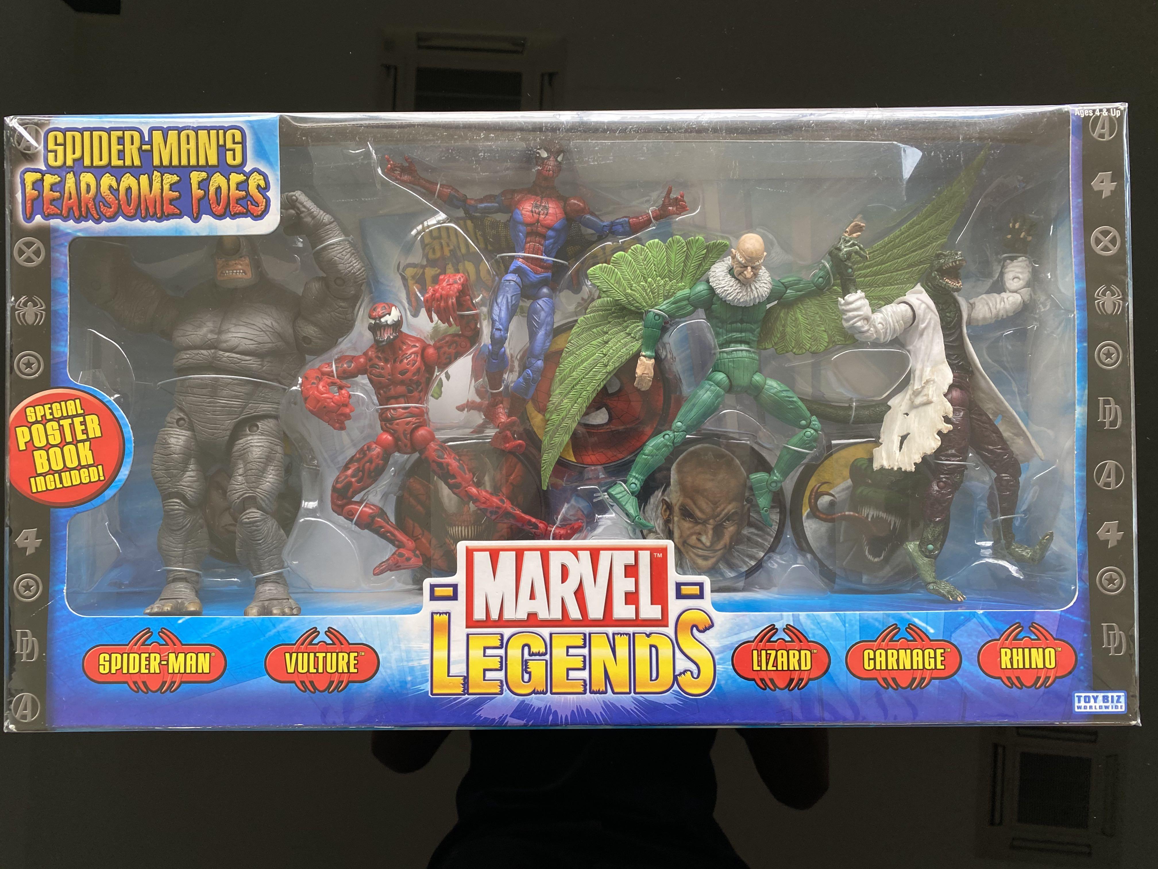 marvel legends fearsome foes