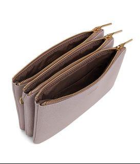 Matt & Nat • triple zipper crossbody bag