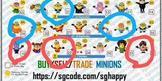 Minions to exchange