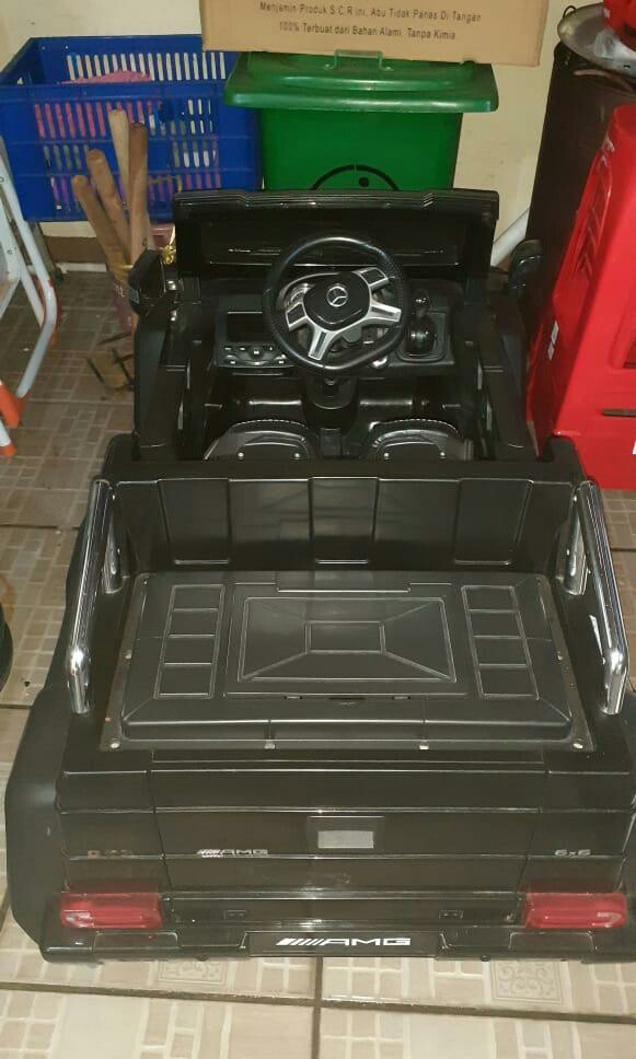 mobil Aki mercy jeep, Bayi & Anak, Mainan & Baby Walker di Carousell