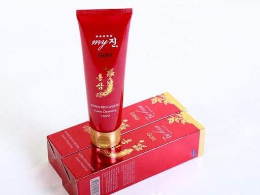korean red ginseng foam cleansing
