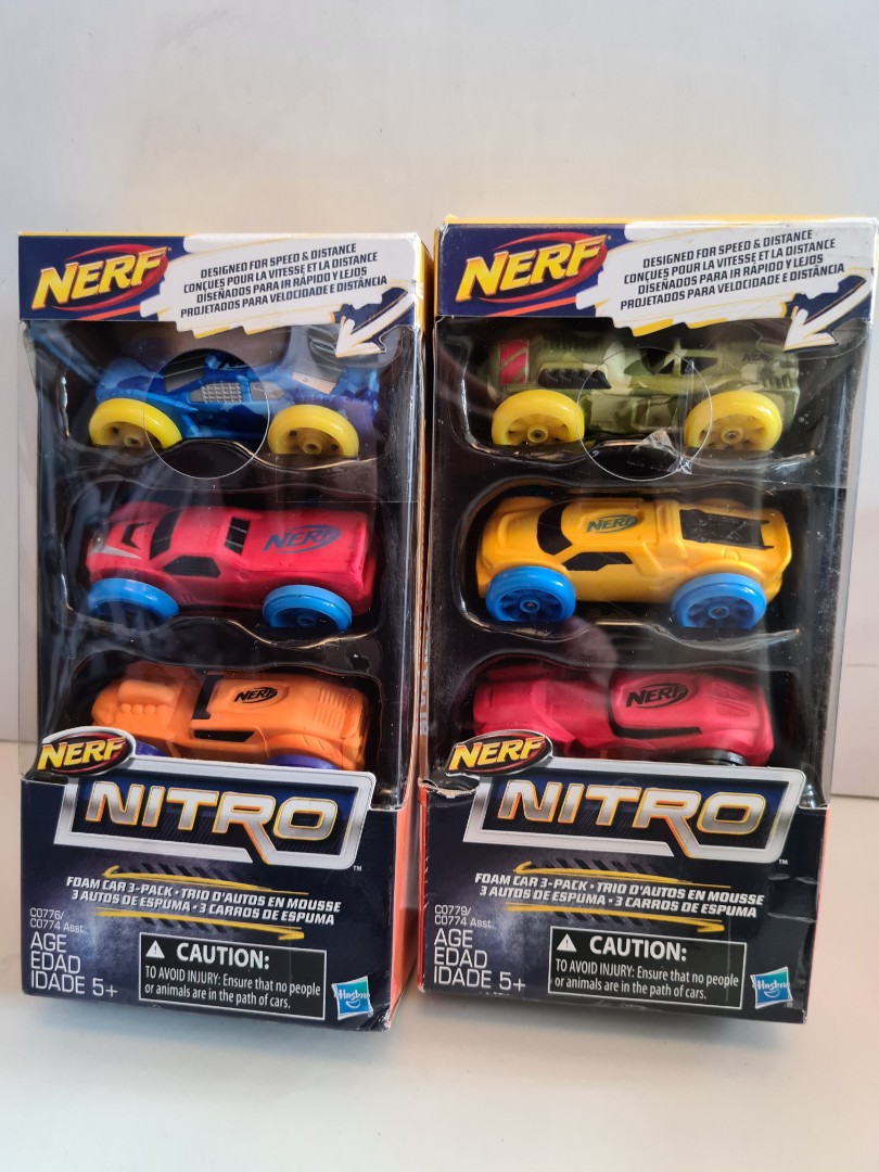 nerf nitro cars