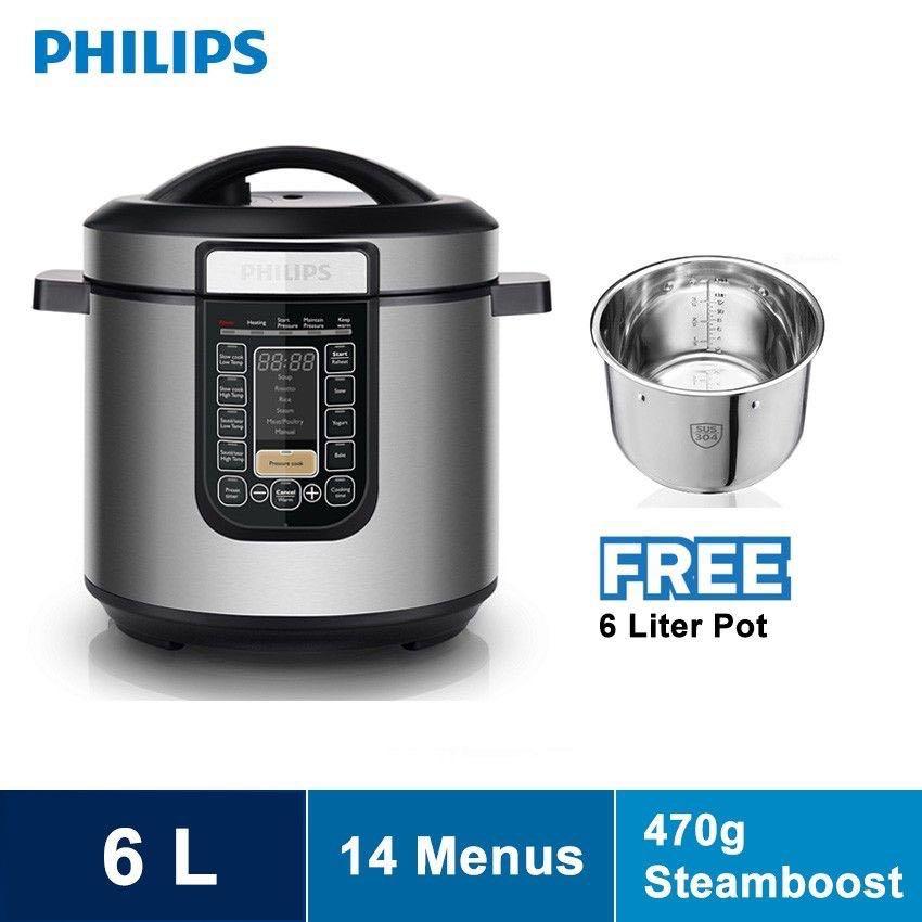 NEW FREE STAINLESS STEEL POT Philips Viva Collection All In One