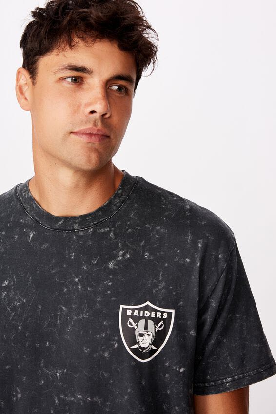 NEW NFL Oakland Raiders Merch Printed T-Shirt, Men's Fashion, Tops & Sets,  Tshirts & Polo Shirts on Carousell