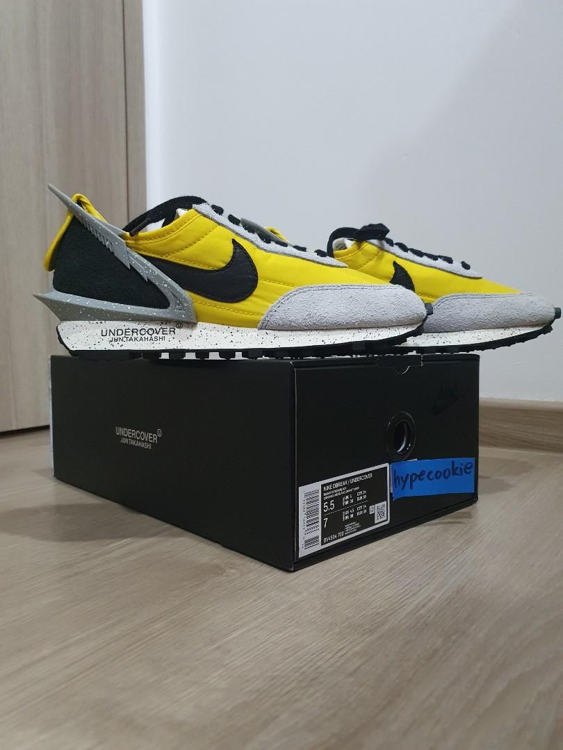 nike daybreak undercover bright citron