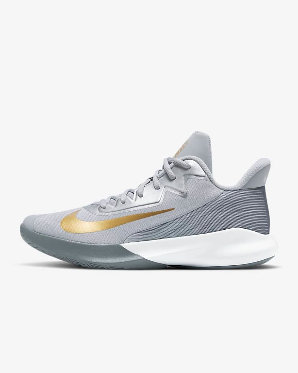 LASTDAY Nike Precision 4 (Wolf Grey/Metallic) Basketball Shoes, Men's  Fashion, Footwear, Sneakers on Carousell