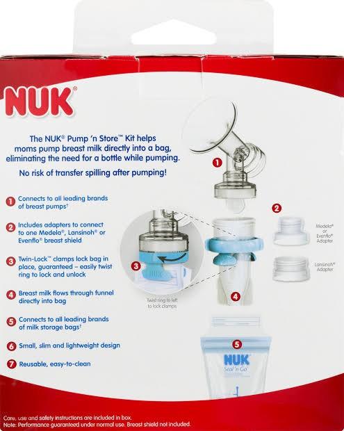nuk pump n store kit