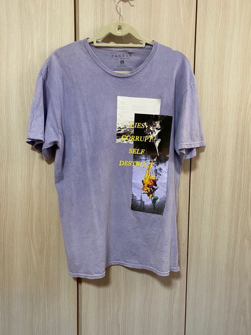 pacsun purple shirt