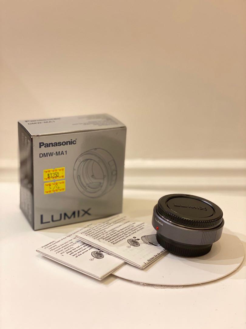 Panasonic Lumix® G 4/3 DSLR Mount Adapter Panasonic LUMIX DMW-MA1