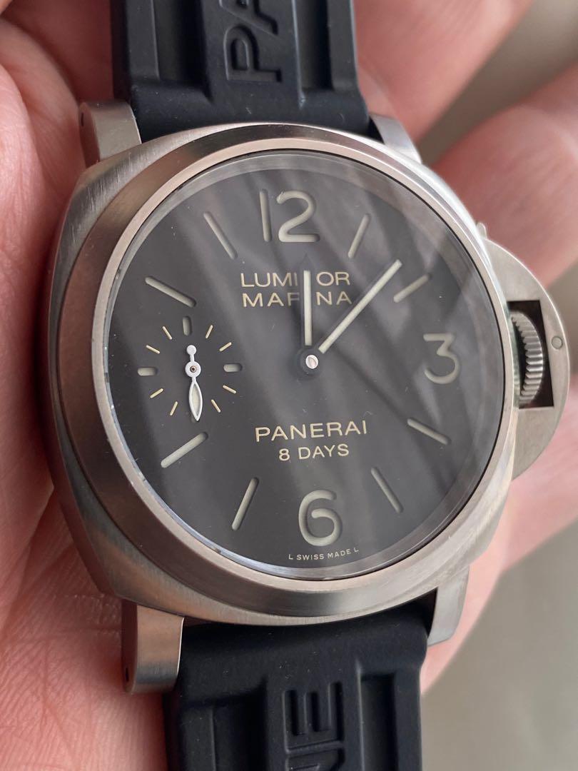 Panerai luminor 8 days titanium 2025