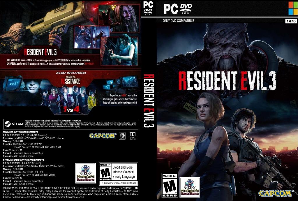 Resident evil 3 pc descargar Resident evil 3 pc descargar