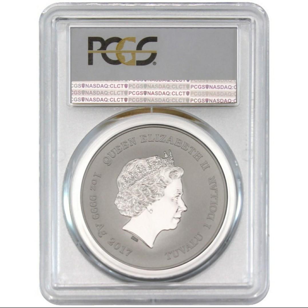 PCGS MS 70 Perth Mint Tuvalu Ghostbusters Silver Coin set (Category: Currency) located in Quezon City. Submitted by virg1 (Listing ID 1038688685, Image 3). Description: Sold as a set only. What's featured above are sample pictures of these rare coins. Only 5000 coins were minted per coin resulting to 322 complete sets possible..