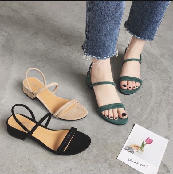 closed toe strappy heels