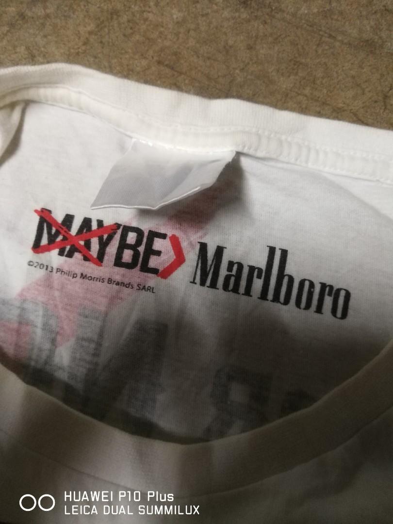 Philip Morris X Marlboro Shirt Men S Fashion Clothes Tops On Carousell