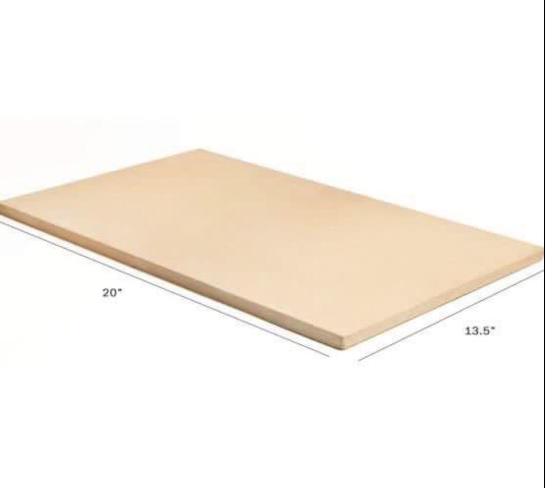 Pizza stone by Pizzacraft (Category: Bakeware) located in San Mateo. Submitted by abrilgavin (Listing ID 1038756168, Image 2). Description: Pizzacraft Brandnew and sealed Make and bake your favorite pizza in your oven or on your grill Made of 100% all-natural FDA-Safe Thermion material, thermal shock resistant Homemade breads, pastries, even frozen pizzas cook evenly on the stone surface Stone requires no seasoning or conditioning, cleans up with