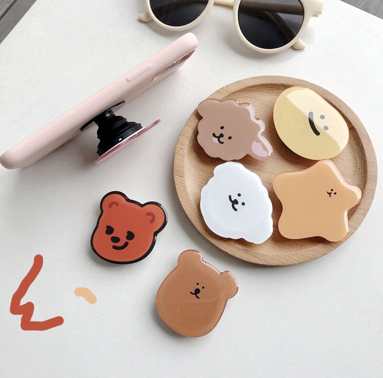 [po] cute korean griptok/popsocket, Mobile Phones & Gadgets, Mobile
