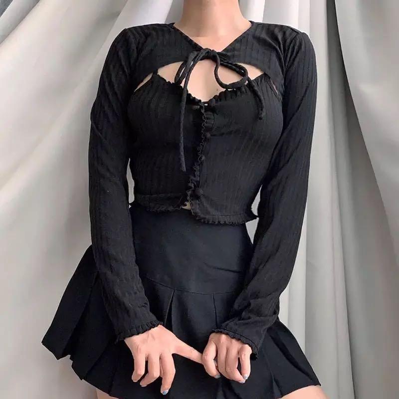 dress black tops