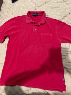 Polo shirt merah M