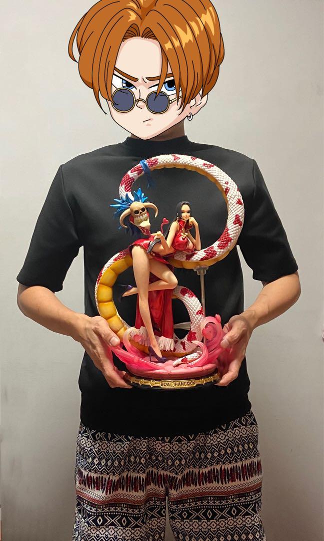 Po One Piece Boa Hancock W Giant Snake 41cm Hobbies Toys Toys Games On Carousell