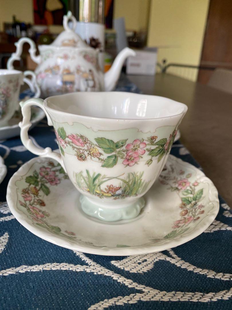 Royal Doulton Brambly Hedge Tea Set, Furniture & Home Living