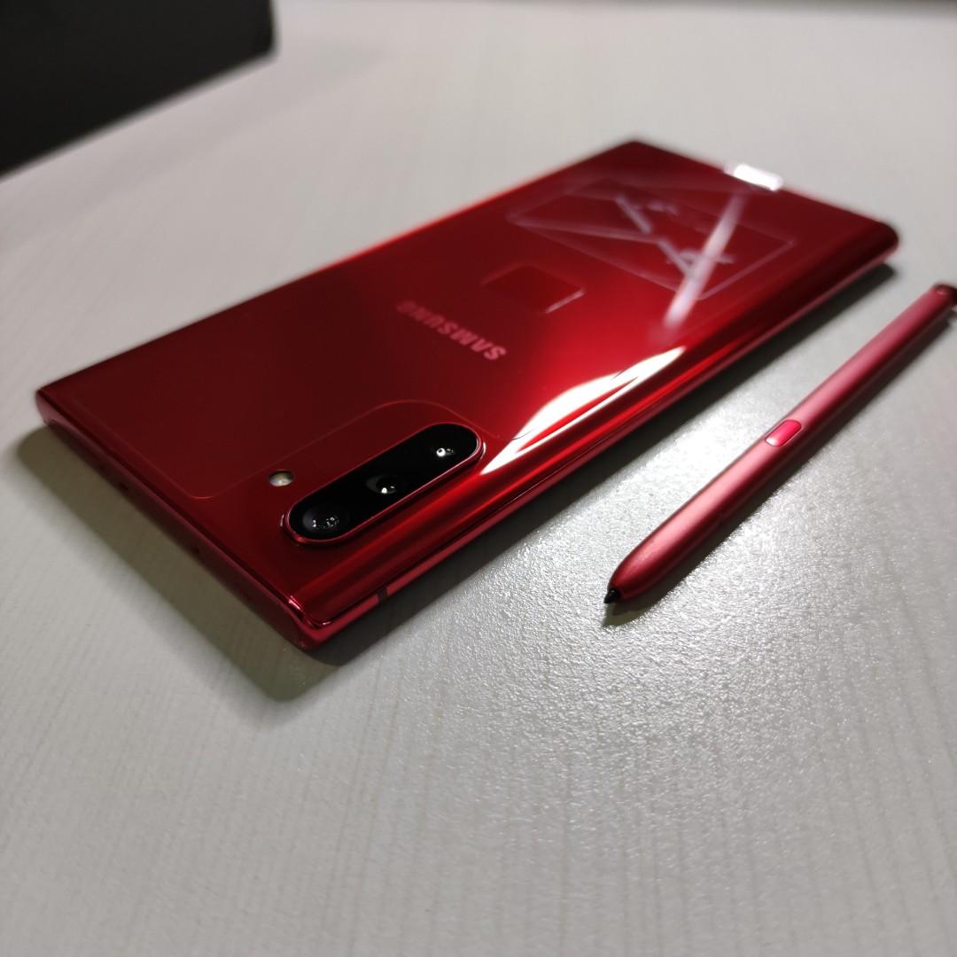 Samsung Galaxy Note 10 5G Aura Red Limited Edition
