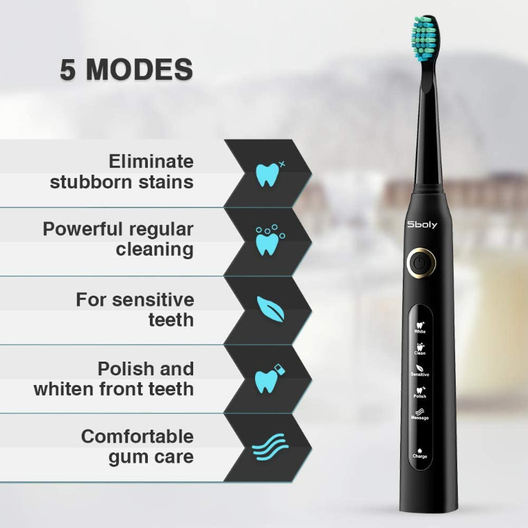 sboly toothbrush heads