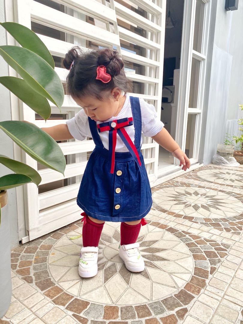 School Girl Jumper Dress Set Babies Kids Babies Kids Fashion