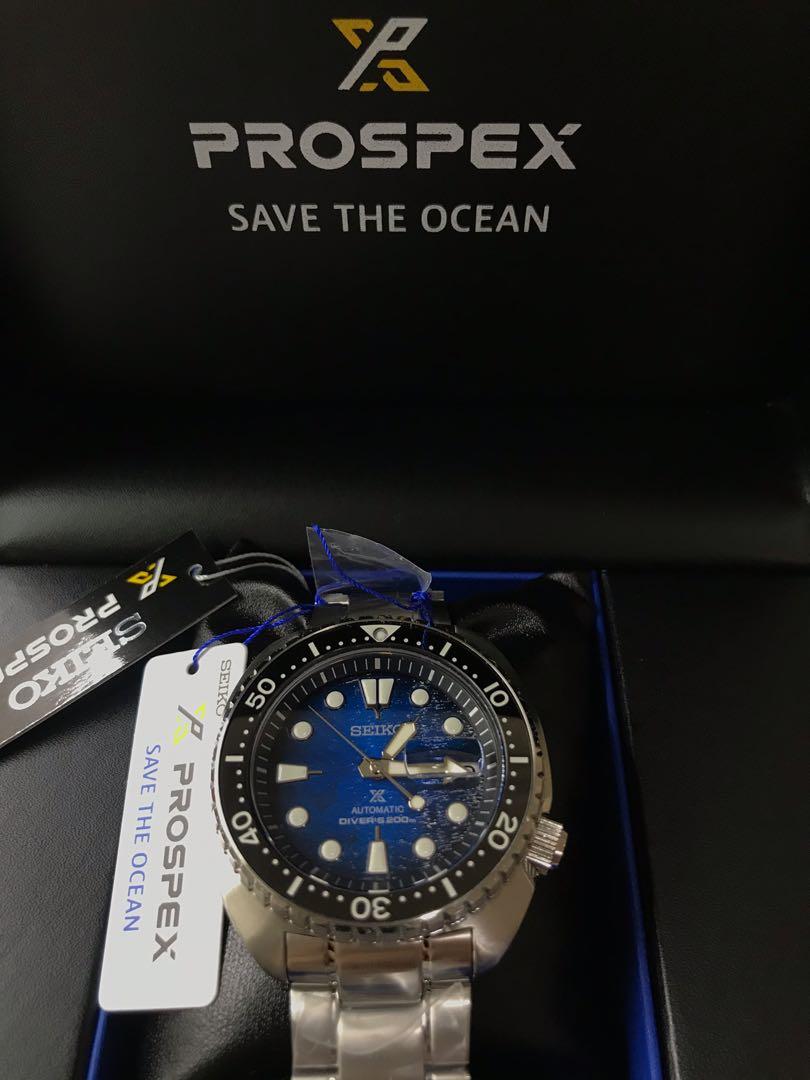 Seiko Save The Ocean SRPE39 SRPE39K SRPE39K1 Manta Ray Turtle Men s Fashion Watches Accessories Watches on Carousell