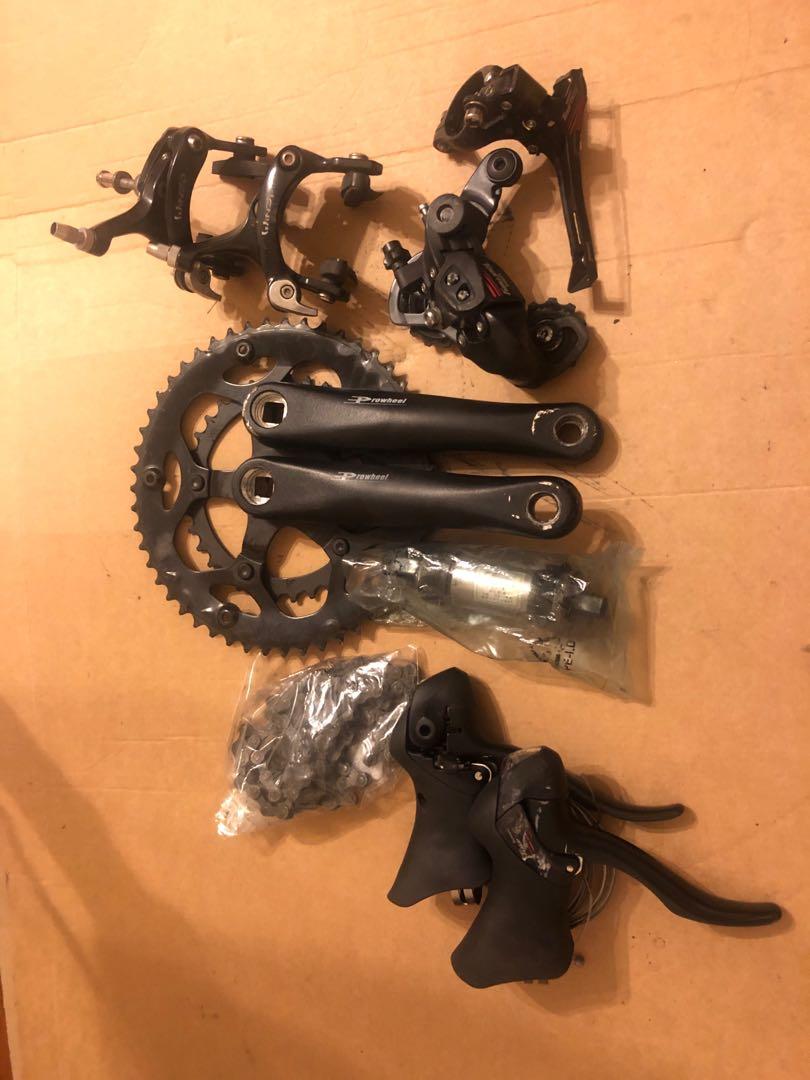 Shimano tourney 2x7 Mixed groupset