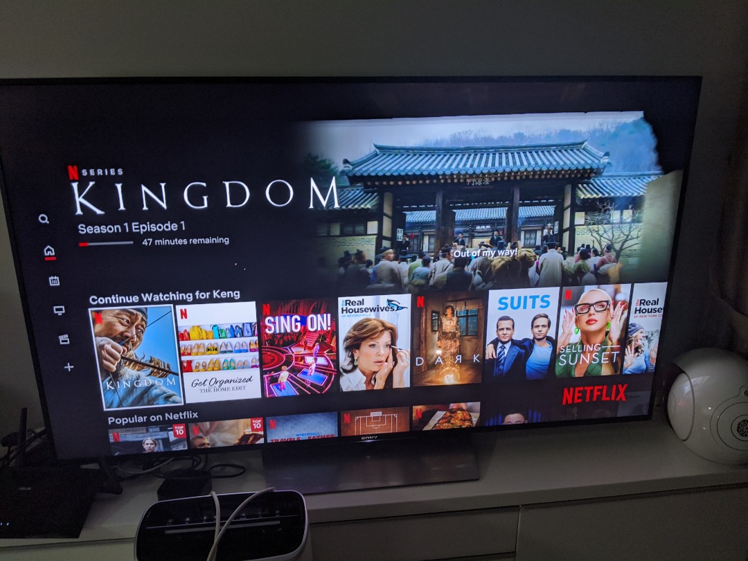 Sony 65 Inch Tv Kd 65x7500d Used Home Appliances Tvs Entertainment Systems On Carousell