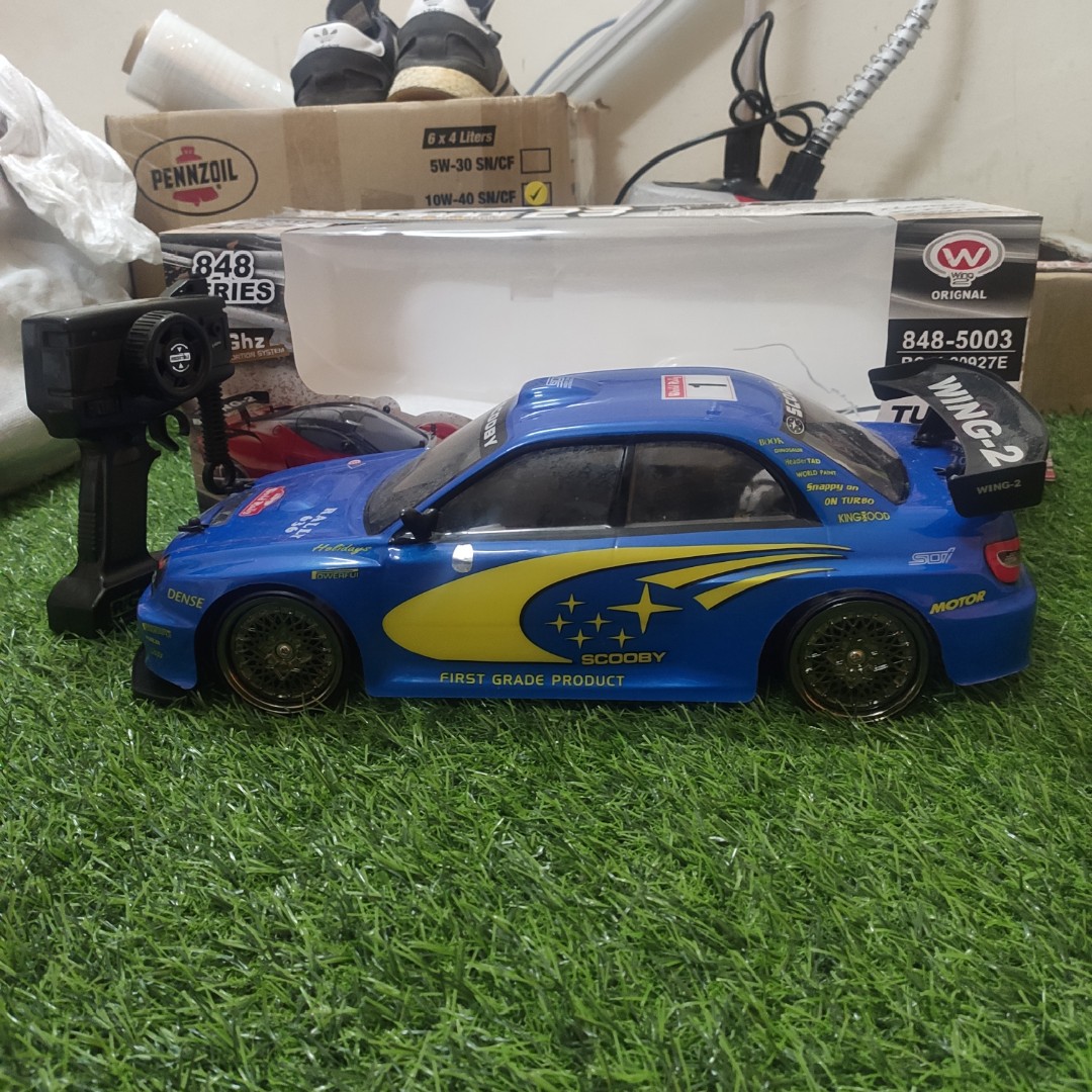 Subaru impreza rc drift car on sale