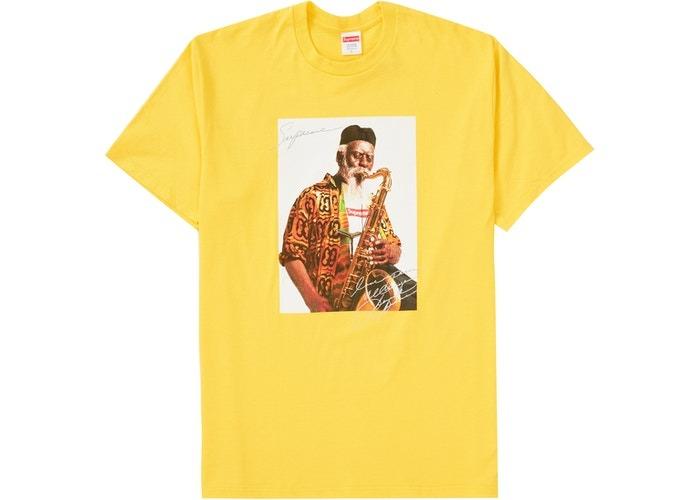supreme yellow tee