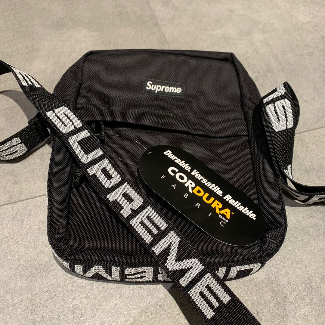 Supreme SS18 Shoulder Bag Black