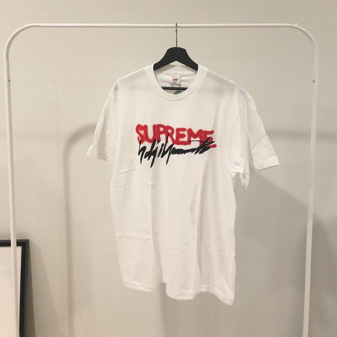 supreme yohji yamamoto logo tee