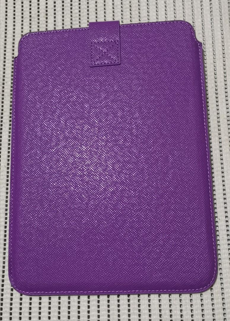 Swiss Tech Ipad Purple Leather Sleeve Case (Category: Cases & Sleeves) located in Manila. Submitted by doriginal (Listing ID 1038751705, Image 2). Description: Very Good Condition No Issue Leather Case For Ipad 9.7 Ipad 4,5,6,7.