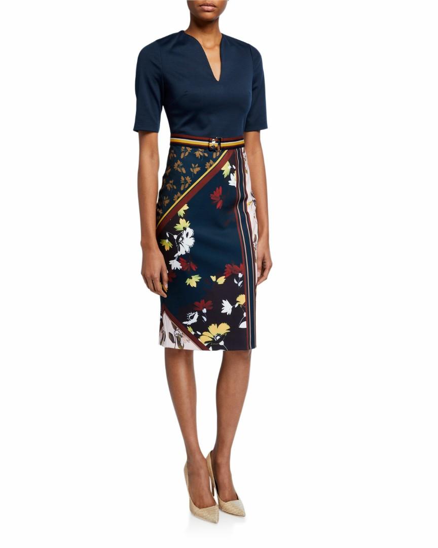 ted baker madiiy savanna bodycon dress