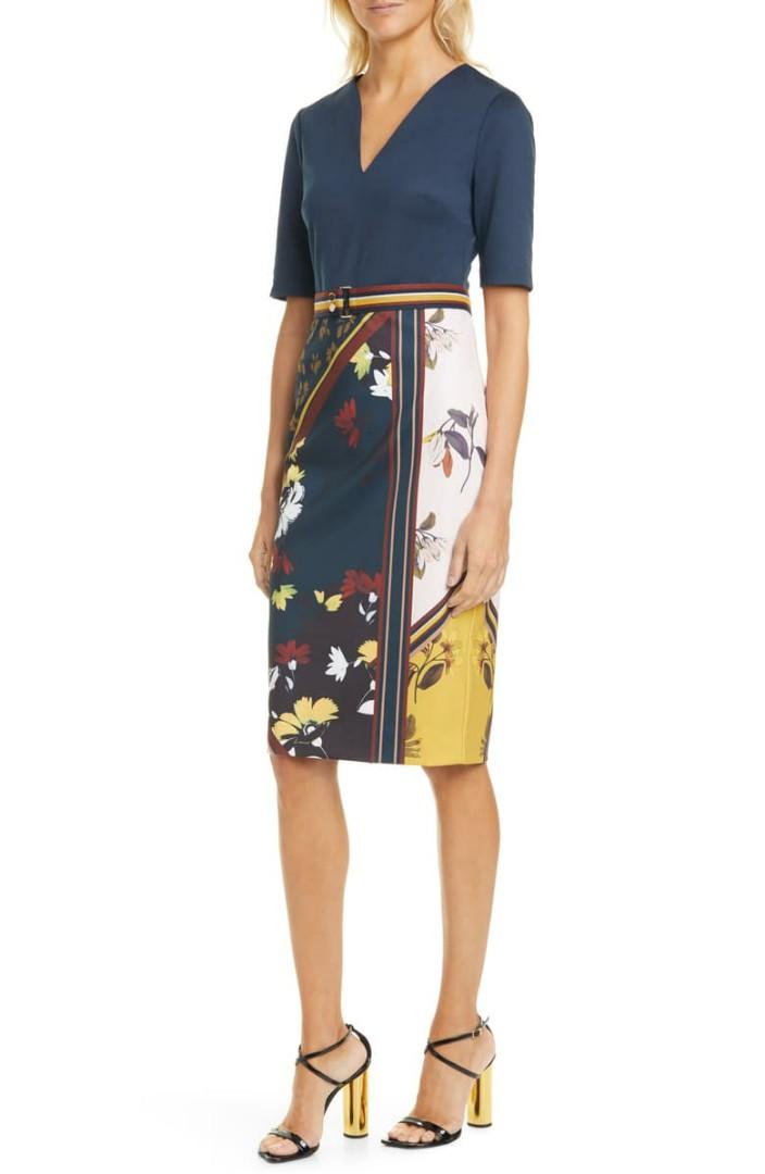 ted baker madiiy savanna bodycon dress