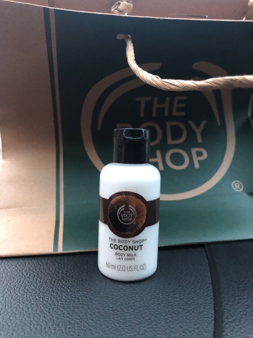 The Body Shop COCONUT BODY MILK, Kesehatan & Kecantikan, Kulit, Sabun