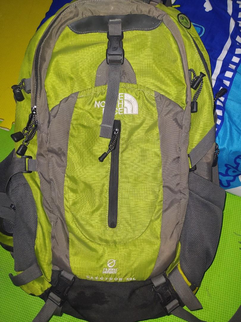 The north face electron 40L, Men's Fashion, Bags, Backpacks on Carousell