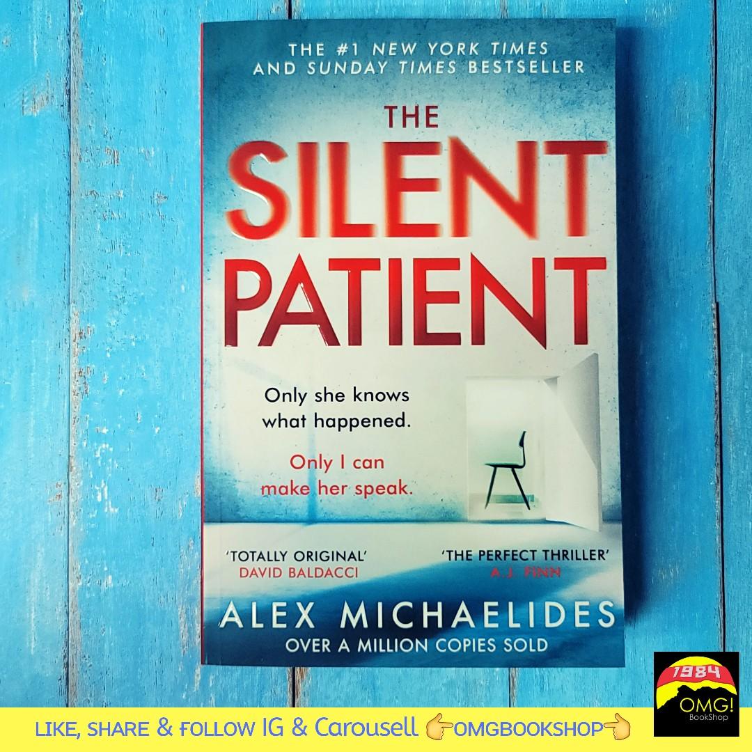 現貨 The Silent Patient 緘默的病人英文版 書本 文具 小說 故事書 Carousell