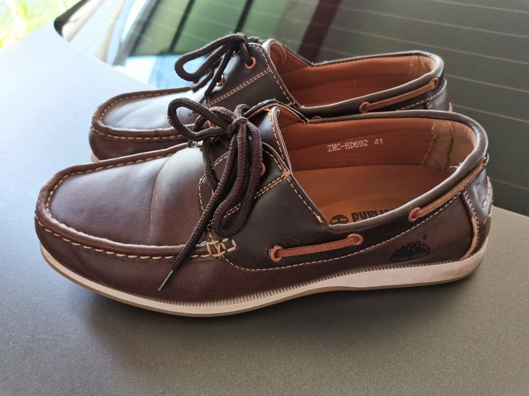 kasut loafer timberland
