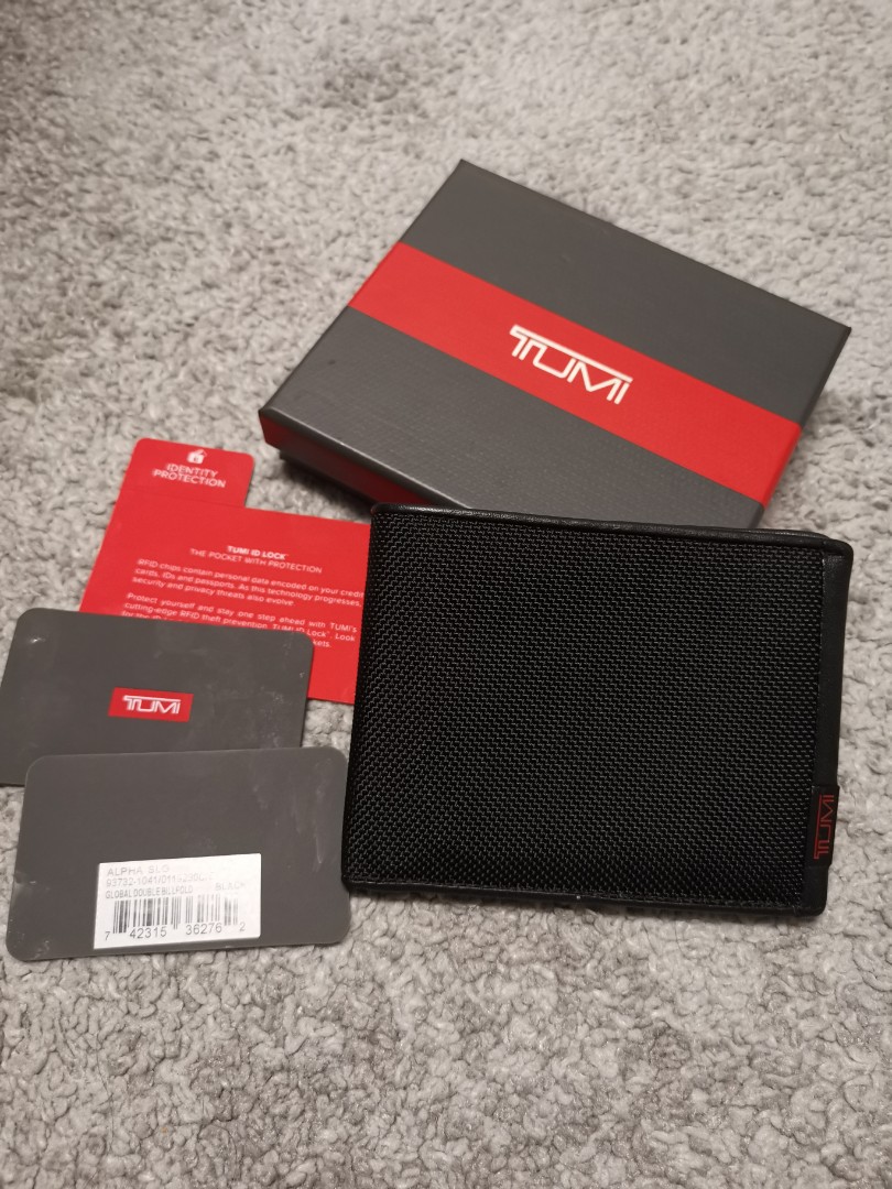 tumi alpha slim wallet