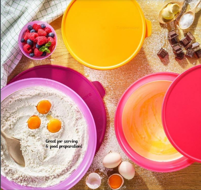 Tupperware Aloha Bowl Set, Furniture & Home Living, Kitchenware ...