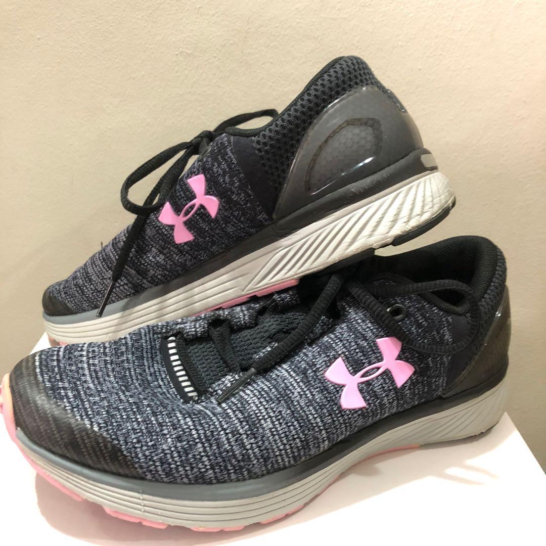 under armour charged pink