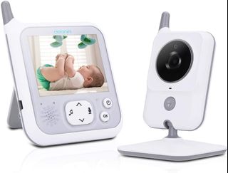 motorola mbp622 video baby monitor 2.4 inch