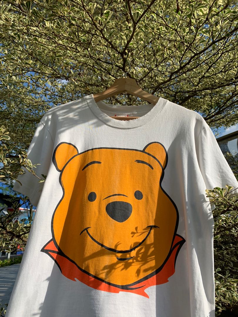 Vintage 90s Disney Winnie the Pooh Big Face Tee🍯🐝, Men's Fashion ...