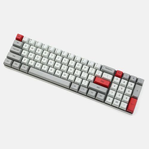 Vortex ViBE Mechanical Keyboard (silent red) SA keycaps, Electronics